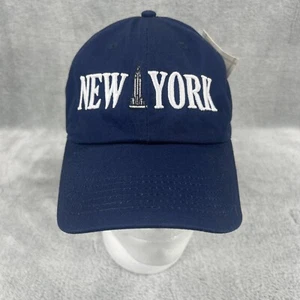 New York Empire State Building Dad Hat Navy Blue Adjustable Strapback NWT - Picture 1 of 10