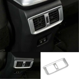 1PCS Row Air Outlet Vent Cover Trim ABS Silver Back For Toyota RAV4 2019-2023 - Picture 1 of 4