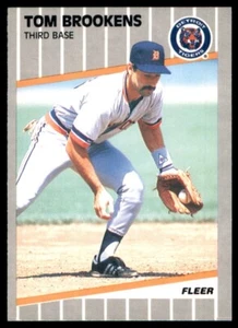 Tom Brookens 1989 Fleer #130 - Imagen 1 de 2