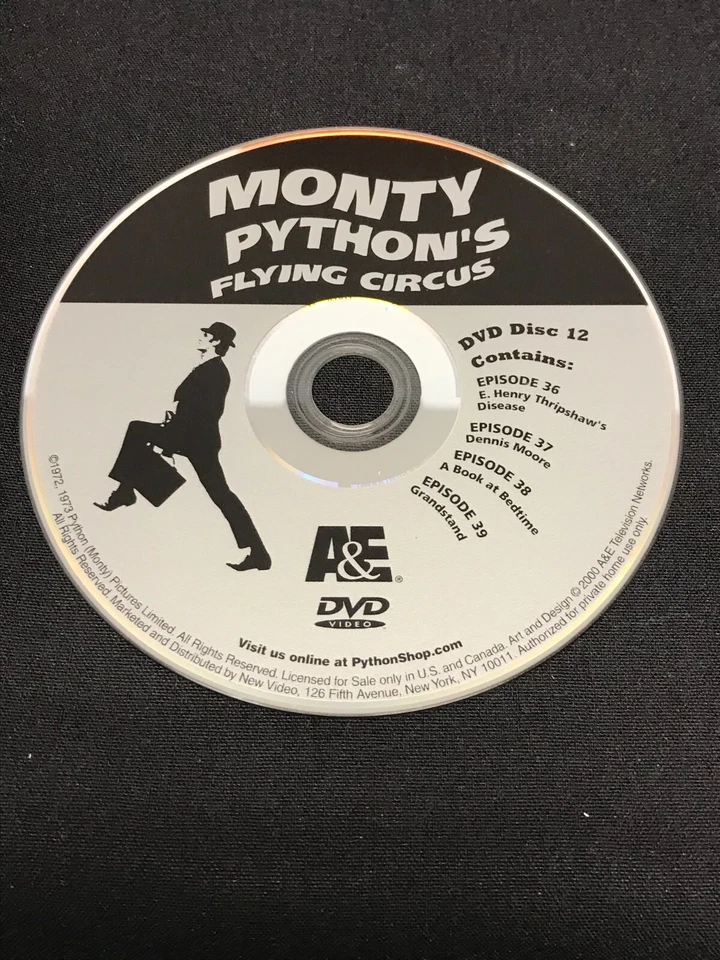 Monty Python's Flying Circus : Disc 12 - DVD Disc Only-Replacement Disc - Image 1 of 1