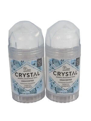 Crystal - Unscented - Mineral Deodorant Stick - 4.25 oz - 2 Pack - Image 1 of 4