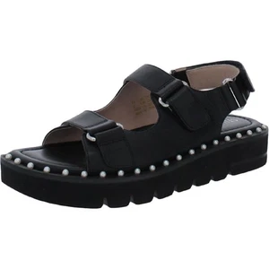 Sandalia Stuart Weitzman Zoe Lift Negra 8 M - Imagen 1 de 3
