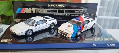 MINICHAMPS BMW M1 Pro Juego Coche Mónaco 1:43 1979 Foto 1 de 4