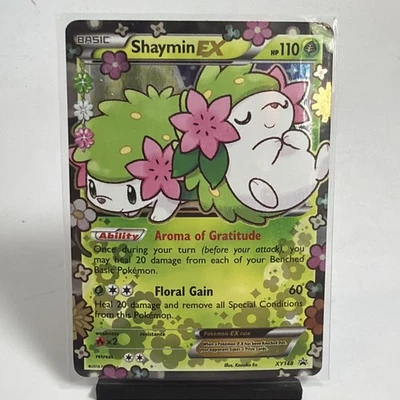 Pokemon XY Black Star Promo Holo Shaymin EX XY148 LP-NM Card 2016 - Image 1 of 4