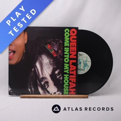 Queen Latifah Come Into My House 12" Single Vinyl Record TB 948 - VG+/EX - Image 1 of 4