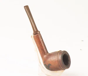 SAVINELLI ESTATE PIPE: SADDLE BIT GARDA - LEATHER CLAD CIRCA 1960. REF: 8866K - Picture 1 of 5