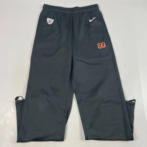 Cincinnati Bengals Football Pants Mens Small Gray Nike Dri Fit Sweatpant Gym NFL - Picture 1 of 13