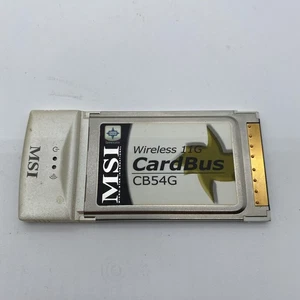 MSI CB54G PCMCIA Card **UNTESTED**PARTS or NOT WORKING** - Picture 1 of 2