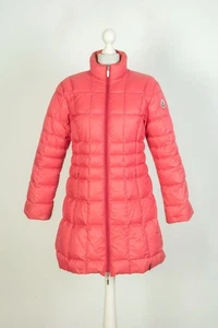 Moncler Down Pink Field Women's Warm Puffer Jacket Coat Parka Size 1 S - Picture 1 of 18