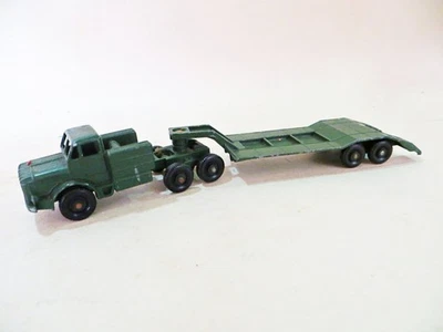 MATCHBOX MAJOR PACK 3 'THORNYCROFT MIGHTY ANTAR TANK TRANSPORTER'. GOOD. VINTAGE - Image 1 of 4