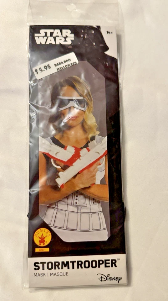 Rubies Star Wars Stormtrooper Mask Halloween Costume Adult OSFM - Image 1 of 1