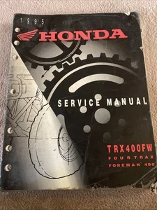 Honda TRX400FW 1995 original Fourtrax Foreman 400 OEM manual de servicio - Imagen 1 de 9
