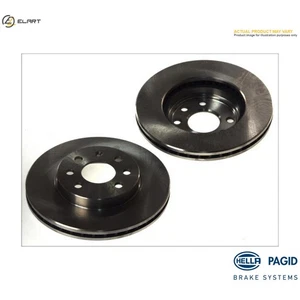 2x BRAKE DISC 8DD 355 127-171 FOR BMW M41D17 1.7L M42B18 1.8L M43B19 M44B19 1.9L - Picture 1 of 8
