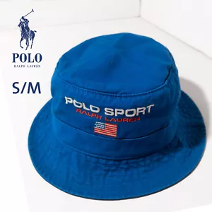 NP≈80€ Polo Sport Ralph Lauren Bucket Hat, S/M USA Flag Stars Stripes Anglerhut - Bild 1 von 13