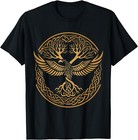 NEW LIMITED Raven of Odin Connected With Tree of Life Viking Gift T-Shirt S-5XL