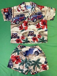 Made in Hawaii 2-pc Hawaiian Baby Outfit Infant 12 Months - Picture 1 of 4