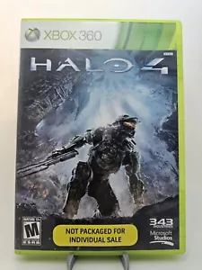 Halo 4: NO PARA REVENTA (Xbox 360, 2012) Completo En Caja Con Manual, Probado - Imagen 1 de 2