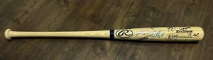 Cincinnati Reds Eric Davis Frazier Others Signed Autograph MLB Full Size Bat - Picture 1 of 22