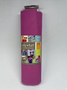 OLY Fun Multi-Purpose 20" Craft Material 3-Yard, Pink. New - Picture 1 of 10