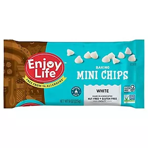 Enjoy Life Mini White Baking Chips - White Chocolate Flavor, 9 oz - Picture 1 of 6