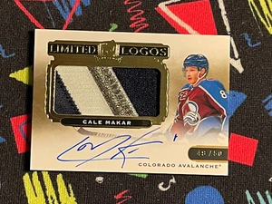 2020 Upper Deck The Cup Cale Makar Limited Logos Four Color Patch Auto /50 NM - Bild 1 von 2