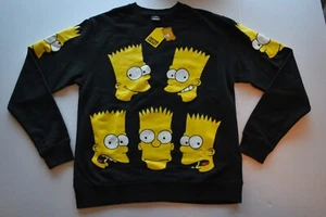 Chinatown Market x Simpsons Bart Todo Cuello Redondo Suéter, DEADSTOCK, RARO, NUEVO - Imagen 1 de 24