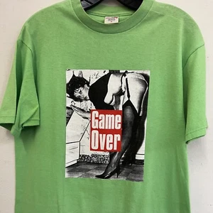 2009 Supreme Game Over T-shirt Sz M Medium Green - Picture 1 of 4