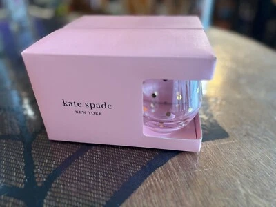 Copos de vinho Kate Spade New York Lenox Larabee ponto sem haste 12 oz CONJUNTO DE 4 - NOVO - Imagem 1 de 3