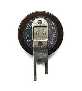 PANASONIC VL1220/1VC Botón Batería 3V Cargable, 2pines con Bandera Vertical - Imagen 1 de 2