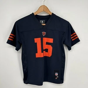 Chicago Bears Jersey Youth Medium Blue Brandon Marshall #15 NFL Team Apparel - Picture 1 of 7
