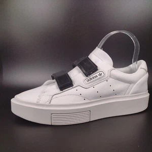 Women's adidas Originals Sleek Super W White Black Shoes EF1900 Sz 9 - Picture 1 of 10