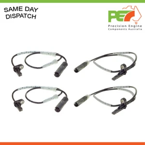 4x New OEM Front & Rear Wheel Speed Sensors For BMW 125i E82 / E88 3.0L N52 B30 - Picture 1 of 4