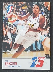 Tarjeta de baloncesto Kara Braxton 2011 WNBA Rittenhouse #42 #'d/225 Phoenix Mercury - Imagen 1 de 2