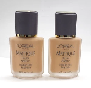 2 Pack L'Oréal Mattique Illuminating Matte Makeup -Buff - Picture 1 of 1