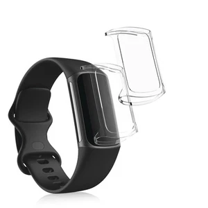 Etui na Fitbit Charge 6 Charge 5 Silikon Fullbody Futerał ochronny Cover Case  - Zdjęcie 1 z 8