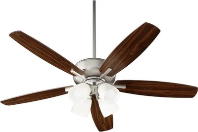 70525-465 Transitional 52``Ceiling Fan from Breeze Collection in Pewter, Nickel, - Image 1 of 4
