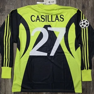 Maglia calcio Adidas Real Madrid Icon Portiere 2022 Iker Casillas uomo M Spagna - Foto 1 di 9