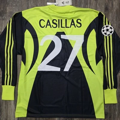 Camiseta de fútbol 2022 Adidas Real Madrid Icono Portero Iker Casillas Hombre M España Foto 1 de 4