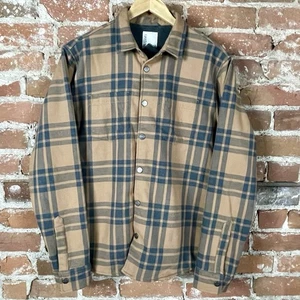 Vuori Range Shirt Jacket Medium Multicolor Striped Casual Outerwear Athleisure - Picture 1 of 16