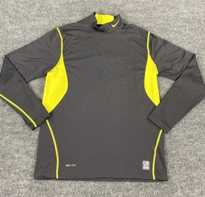 Nike Pro Combat Mens Dri-Fit Fitted Long Sleeve Shirt Size Large - Image 1 of 4