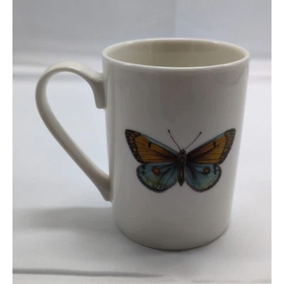 Чайная кружка Pimpernel 9007 Botanic Garden Harmony Amber Blue Butterfly Portmeirion - Изображение 1 из 4