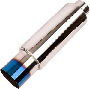 Silenziatore scarico 3,0 pollici ingresso 4,0 pollici uscita 3,0" a 4,0" universale 18,5" - Foto 1 di 6