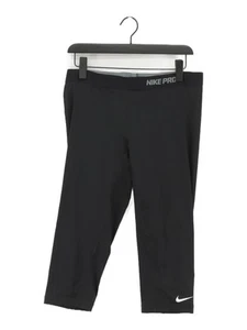 Nike Women's Leggings XL Black Polyester with Elastane Capri - Picture 1 of 5