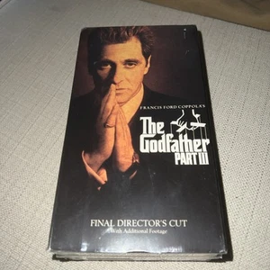 The Godfather Part III (VHS, 1997, 2-Tape Set), NEW & SEALED, STARRING AL PACINO - Imagen 1 de 6
