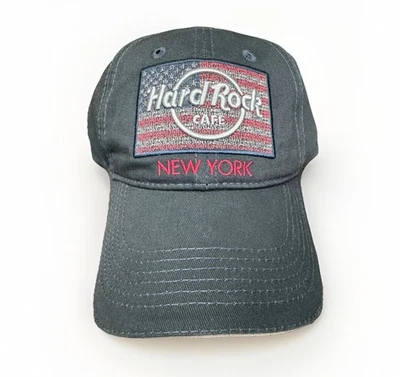 Gorra Hard Rock Casino Snap Back Azul Marino Bandera EE. UU. Parche Bordado Para Hombres Foto 1 de 4