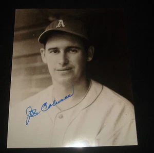 Joe Coleman 1942 Philadelphia Athletics Signed 8X10 Photo JSA Certified Auto JB - Picture 1 of 2