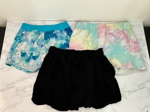 All In Motion Shein Miss Posh Lounge Running Shorts Girls Sz L Lot Of 3 W1 - Picture 1 of 5