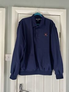 Polo Golf Ralph Lauren Mens Jacket Size  Large XL Blue Pullover Windbreaker Top