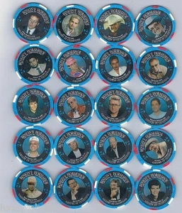 WSOP Horseshoe Gallery Of Champions 25th Anniversary $2.50 Chip Set 20 Chips - Picture 1 of 5