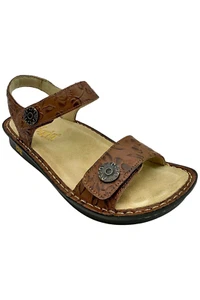 Alegria Women's Leather Adjustable Backstrap Sandals Judie Loretta - Picture 1 of 3